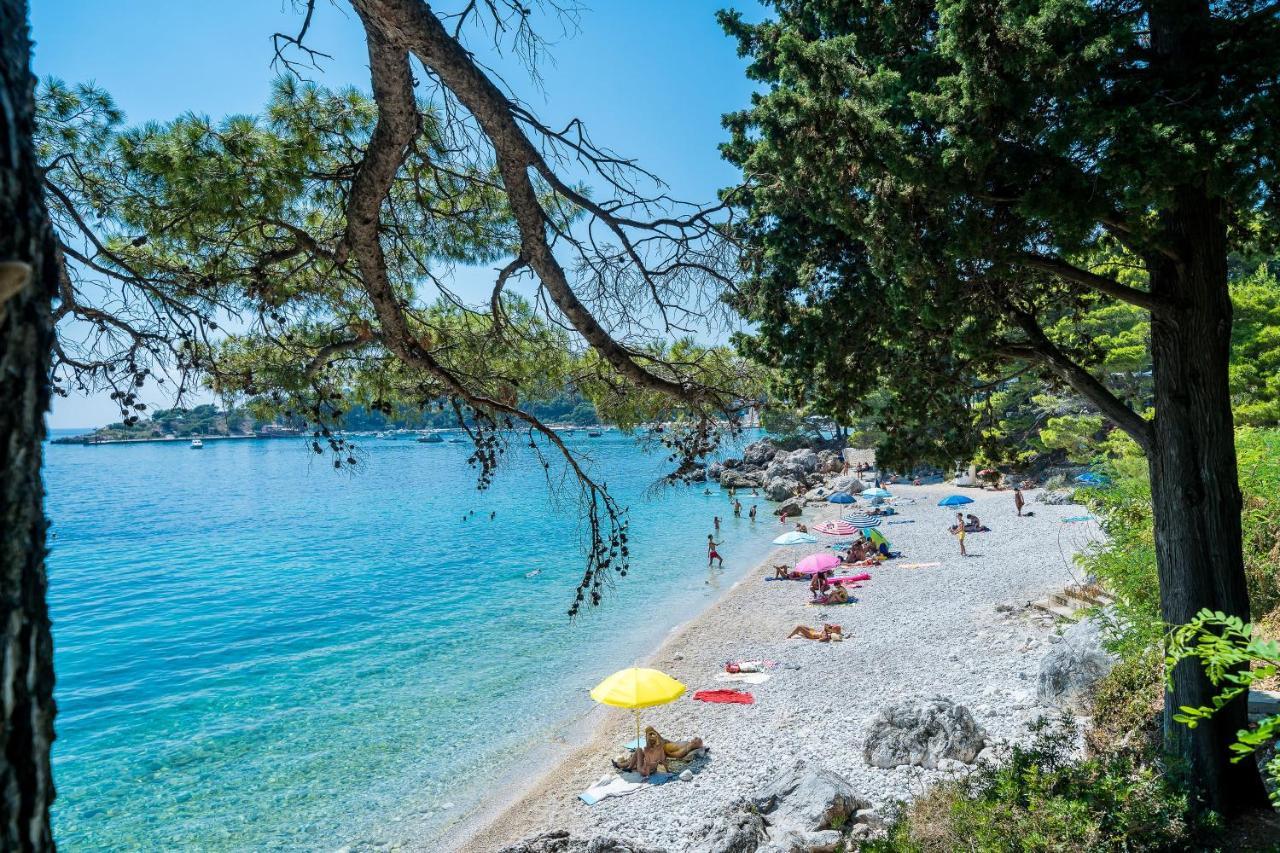 Villa Marija Adriatic Mlini Bagian luar foto