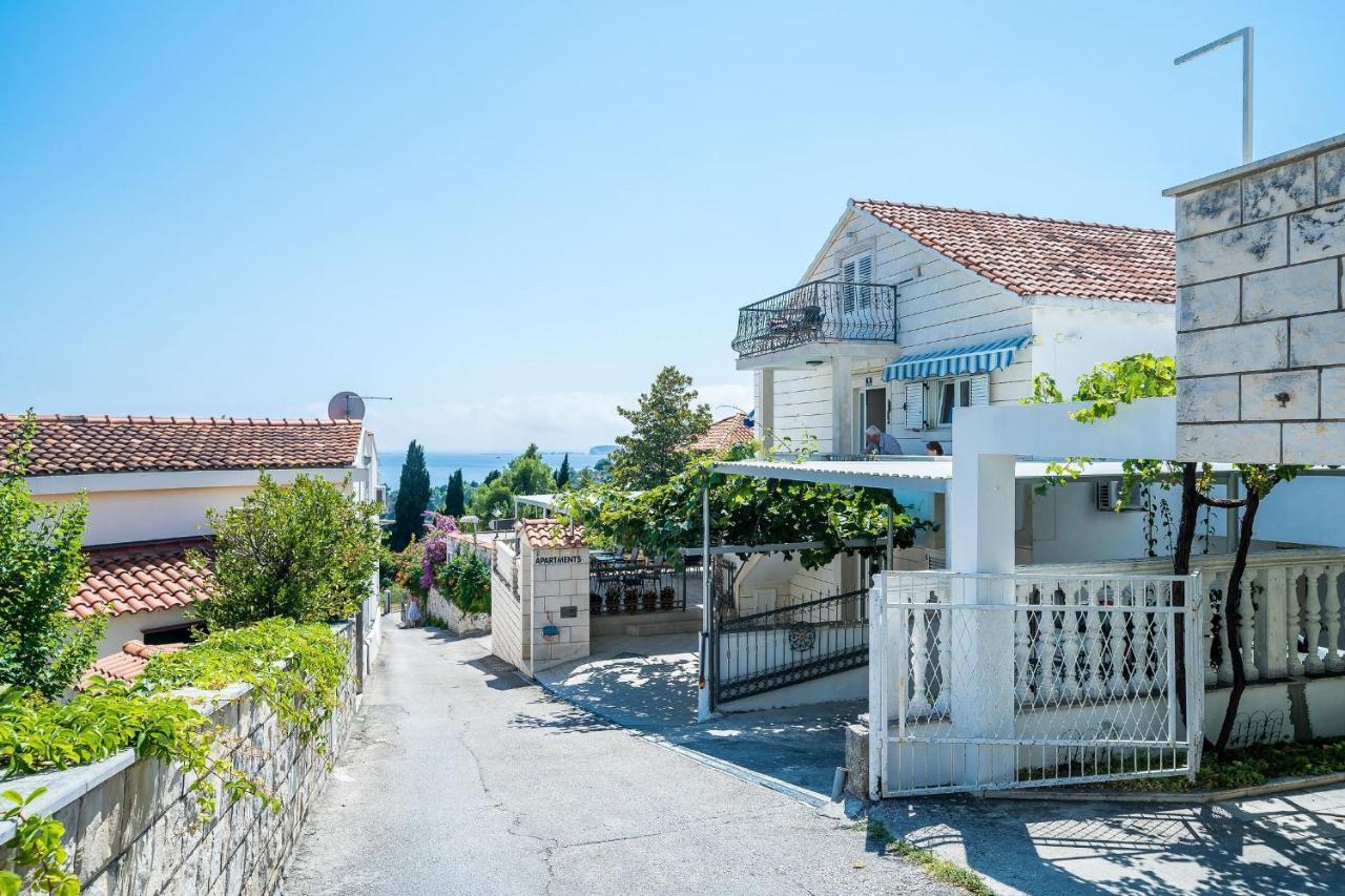 Villa Marija Adriatic Mlini Bagian luar foto