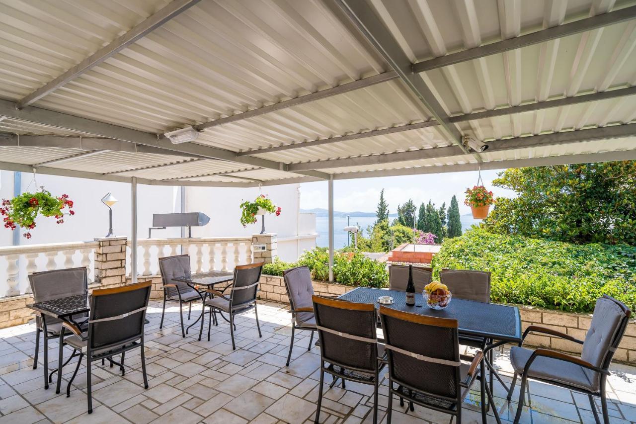 Villa Marija Adriatic Mlini Bagian luar foto