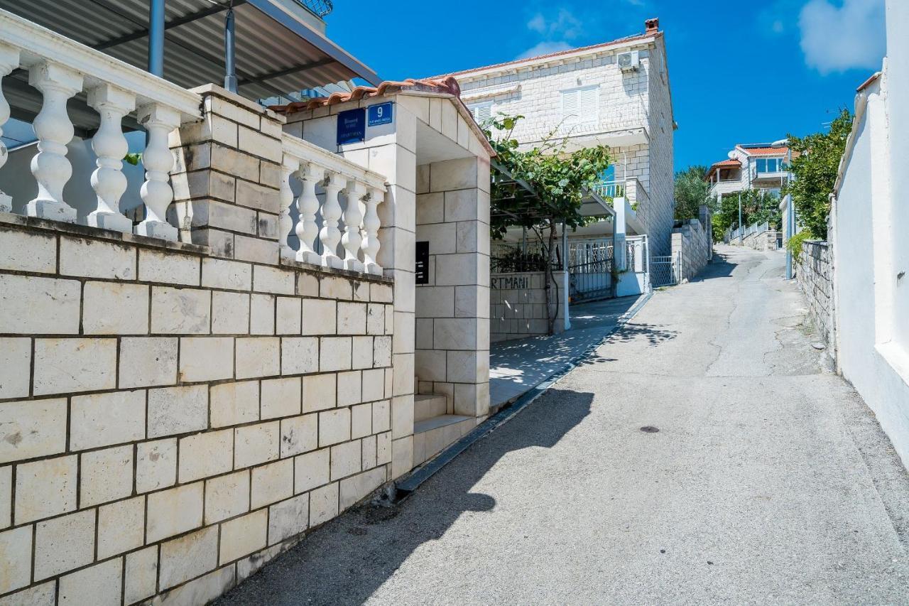 Villa Marija Adriatic Mlini Bagian luar foto