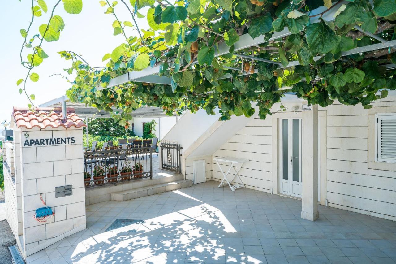 Villa Marija Adriatic Mlini Bagian luar foto