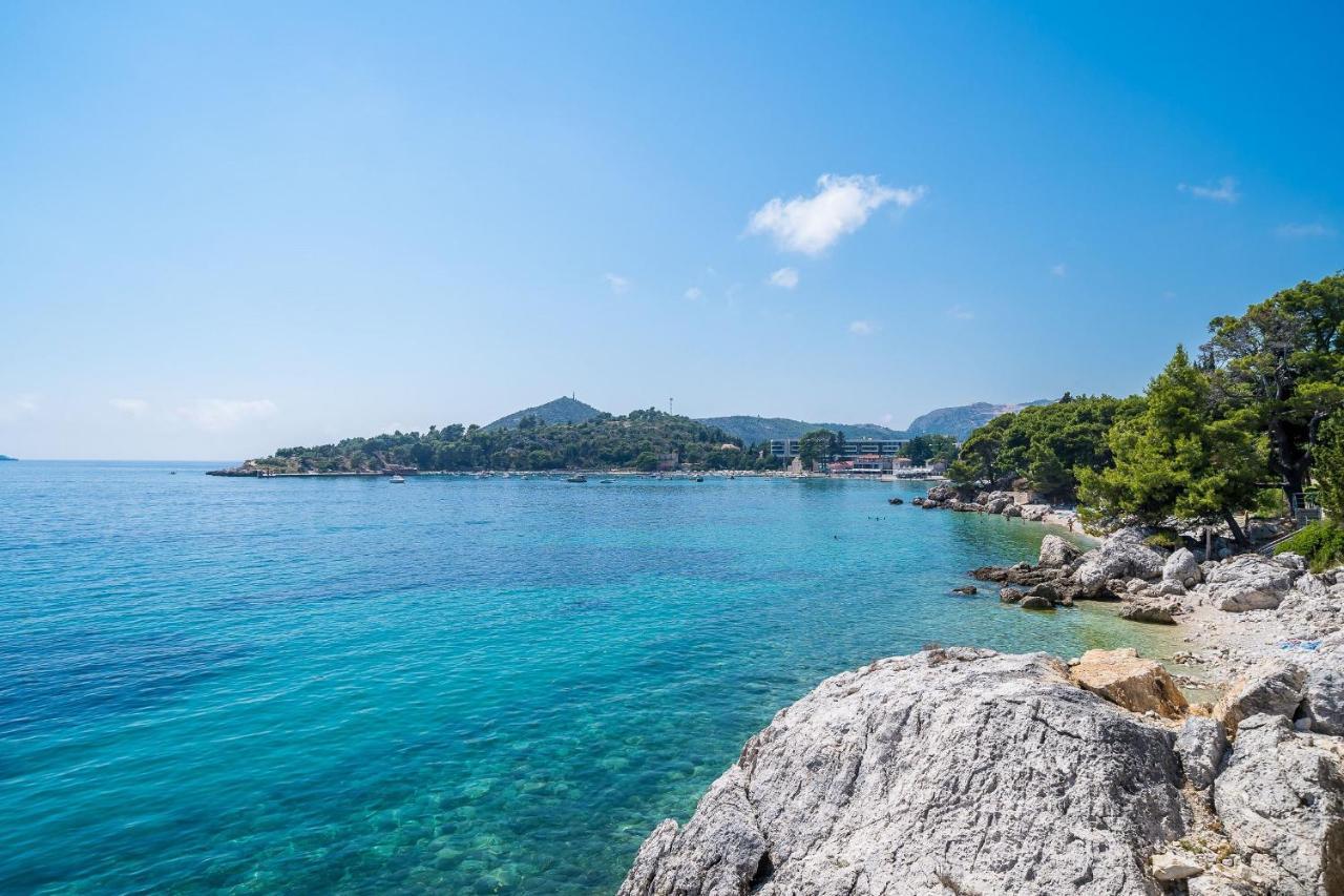 Villa Marija Adriatic Mlini Bagian luar foto